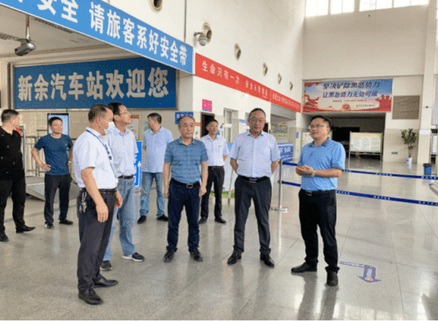 胡維泉一行前往萍鄉(xiāng)長運(yùn)、新余長運(yùn)、新余公交調(diào)研慰問