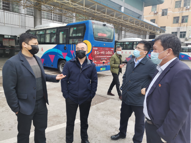 總部領(lǐng)導(dǎo)蒞臨鷹潭公交、鷹潭長(zhǎng)運(yùn)檢查指導(dǎo)工作