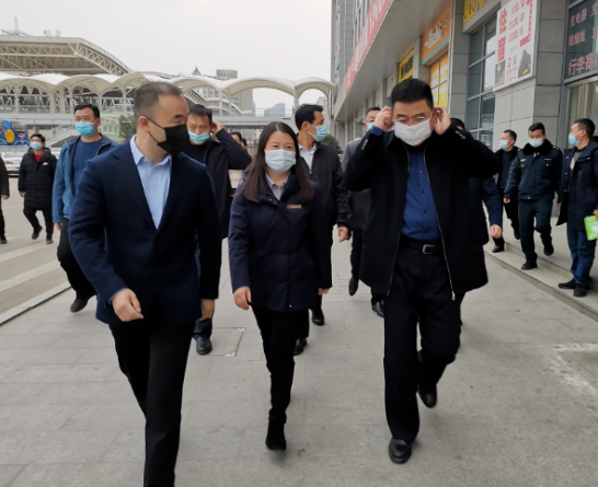 李松殿一行督導(dǎo)南昌長(zhǎng)途汽車站疫情防控、春運(yùn)安全生產(chǎn)工作