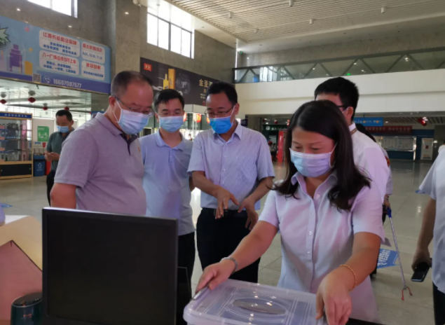 傅曉軍一行督導南昌長途汽車站、徐坊客運站疫情防控及文明創(chuàng)建工作