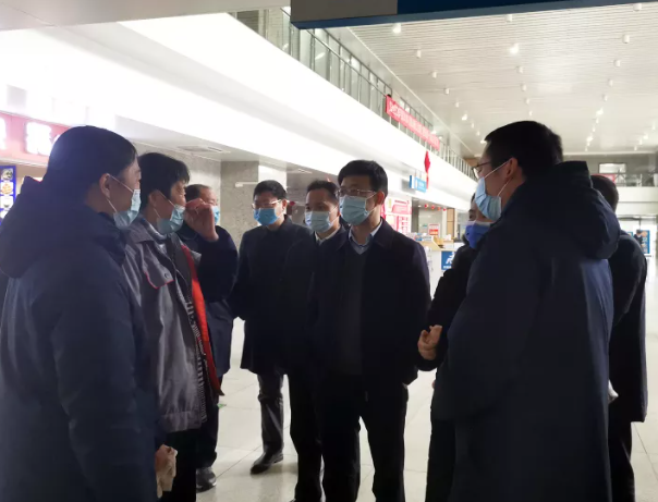 省、市疫情防控工作督導(dǎo)組到長(zhǎng)途汽車客運(yùn)站督導(dǎo)疫情防控工作