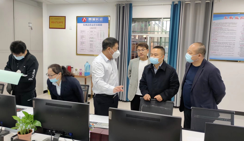 江西長(zhǎng)運(yùn)多家子公司開(kāi)展節(jié)日安全生產(chǎn)、疫情防控督查工作