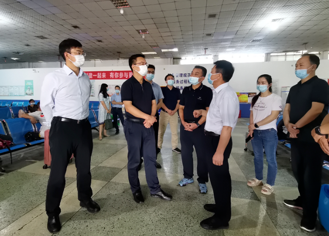 萍鄉(xiāng)長運：省交通運輸廳領(lǐng)導督導萍鄉(xiāng)長運生產(chǎn)運營等工作