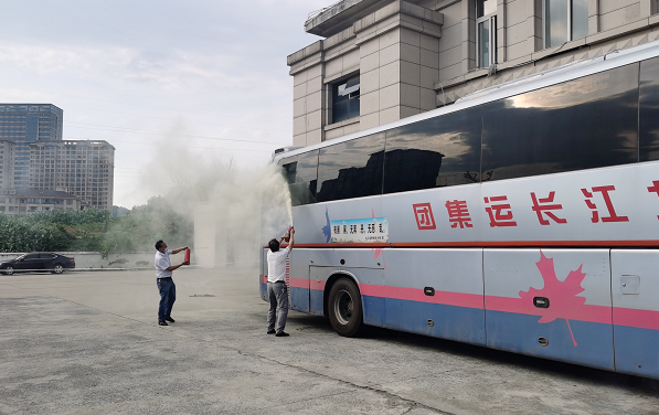 湖口公司、都昌公司分別開展消防安全演練