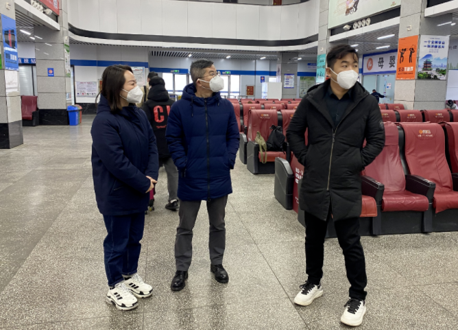 南昌交投集團綜治安全組督導青山客運站安全生產(chǎn)等工作