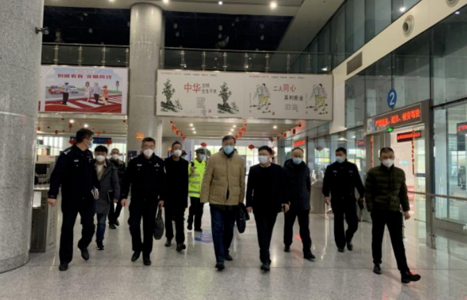 公安部交通管理局領(lǐng)導督導南昌長途汽車西站春運安全生產(chǎn)