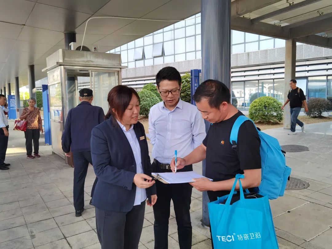 吉安公司：吉州分公司開(kāi)展乘客滿意度調(diào)查活動(dòng)