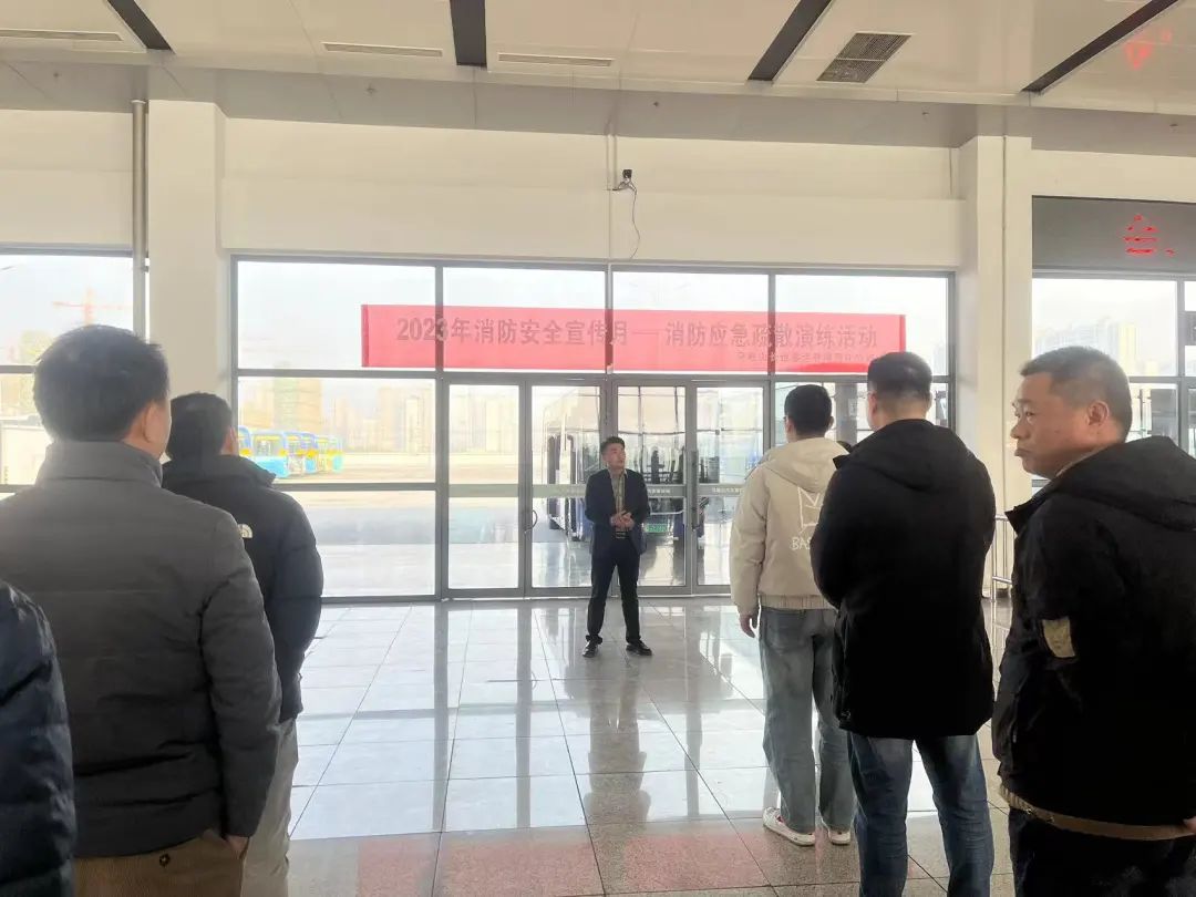 馬鞍山長客：開展冬季消防知識講座、消防應(yīng)急演練