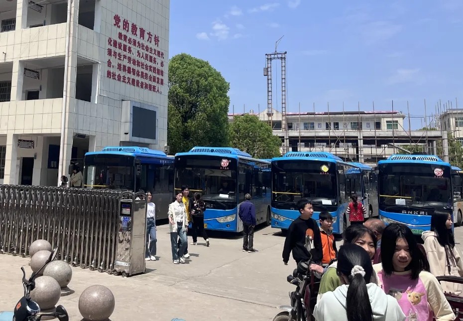 景德鎮(zhèn)長運(yùn):樂平公交圓滿完成灣頭中學(xué)體育中考包車任務(wù)
