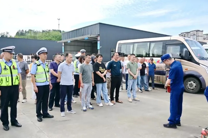 九江長運:武寧公司開展“暢通生命通道疏散”演練