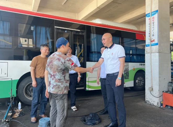 ?吉安公司:檢查修理廠安全生產(chǎn)及防暑降溫工作