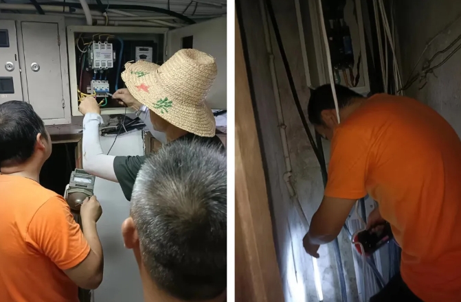 長運物業(yè):夜間搶修線路不停歇 安全生產不含糊