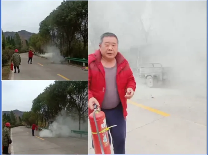 撫州長運:兩分鐘滅火 危急時刻彰顯擔當